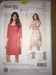 NEW! Dress Sewing Pattern~(Size 8-20) Burda Style 6577