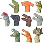 Pcs Realistic Dinosaur Finger Puppets Animal Toys for Boys and Girls Hand-Brain Coordination Games