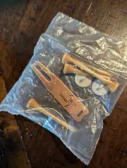 Sandpiper Golf Copper Divot Tool And Tee Set (Sealed, NEW)