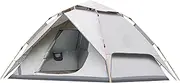 Automatic Double-Layer Pop-up Tent for 2-3, Rain, Insect, and Sun Protection, for Festivals, Fishing, Hiking, Garden and Traveling