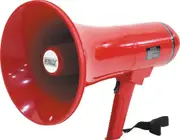 Redback Alert Evacuation Megaphone Public Address 25W 35W Max Red Rechargeable
