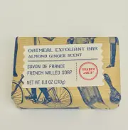 Trader Joe's OATMEAL EXFOLIANT BAR Ginger Bar Soap FREE SHIPPING