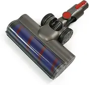 [Eacam] Bristle Roller Brush Household Vacuum Cleaner Replacement Accessories Carbon Fiber Floor Brush Head Front LED Lights for Dyson V7 V8 V10 V11 V15