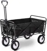 Foldable Collapsible Wagon Cart Garden Beach Outdoor Shopping Trolley Fishing Ca