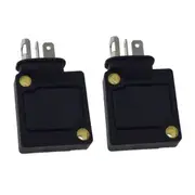 2PCS E301-24-910 Distributor Ignition Module S2 S3 for RX2 RX3 RX4 RX5 RX-7 J-109 FB 12A 13B E30124910 Black