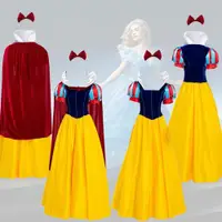 在飛比找ETMall東森購物網優惠-萬圣節童話故事成人白雪公主連衣裙舞臺演出cosplay表演服