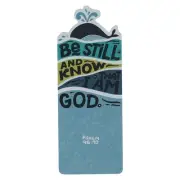 Premium Cardstock Bookmark for Kids, Men & Women: Be Still and Know - Psalm