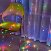 Led Curtain Light Fairy Twinkle Light USB with Remote Control 8 Modes Multicolor