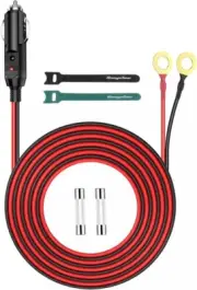 Range Tour 12V-24V 15A Cigarette Lighter Plug with 1m Extension Cable & Fuses