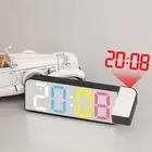 Mirror Led Digital Clock Luminous Electronic LED Clock