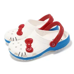 【Crocs】洞洞鞋 Hello Kitty Iam Classic Clog 男鞋 女鞋 白 經典克駱格 卡駱馳(209438100)