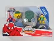 SPIDERMAN & OCTO-MECH MARVEL PLAYSKOOL SUPER HERO ADVENTURES DOC OCK FIGURE 2015