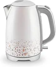 [Tower] T10065TAN Terrazzo Rapid Boil Kettle, 1.7L, 3000W, White