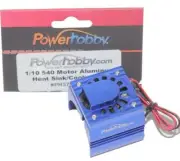 Powerhobby 1/10 Aluminum Brushless Motor Cooling Fan Blue : Hpi Flux Sprint
