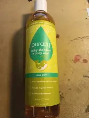 Puracy Baby Shampoo & Body Wash Citrus Grove 12 oz Perfect Skin Pure Ingredients