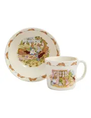 [Royal Doulton] Infant Bowl & Mug in Multi