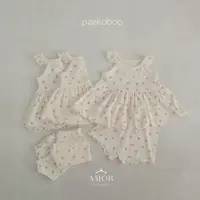 在飛比找蝦皮商城優惠-peekaboo 花卉網眼兒童套裝｜寶寶衣服 嬰兒衣服 女韓