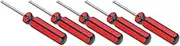 5Pcs Single Head Valve Core Remover Valve Stem Core Steel Car Truck for Motorcycles