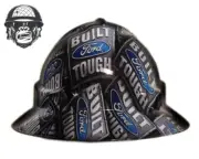 Custom Hydrographic Safety Hard Hat FORD PRO CHOICE WIDE BRIM