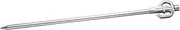 BESPORTBLE Pet Tie Out Stake Multifunctional Stainless Steel Tent Nail for Outdoor Camping Ground Stake Swivel for Backyard Hiking and Pet Safety