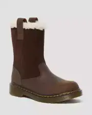 Dr. Martens Juney Junior Faux Fur Lined High Boots - 11, I3(B91T)