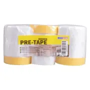 ADHES Tape and Drape, Pre-Taped Masking Film, Pull Down Drop Sheet for Automo...