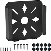 BYMECOST Mac Mini VESA Mount, Mount Behind Monitor for Mac Mini 2011 to 2023 M2 Pro, Wall Mount Stand Heat Dissipation Design Anti-Scratch, Wall Mount, Multiple Install Ways