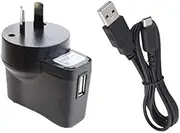 USB Power Supply AC Adapter Charger Compatible with Nintendo NDSL, NDS Lite, DS Lite, DSL, USG-001, USG-002