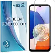 [MEZON] [3 Pack] Ultra Clear Screen Protector Film for Samsung Galaxy A14 5G – Case Friendly, Shock Absorption (Galaxy A14 5G, Clear)