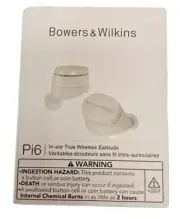 Bowers & Wilkins Pi6 True Wireless In Ear Headphones (Cloud Grey)