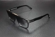 Tom Ford Cecilio-02 FT0628 01B Shiny Black Gradient Smoke 57 mm Men's Sunglasses