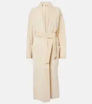 [Max Mara] Max Mara Glassa shearling coat UK 8 white