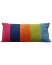 Harp & Finial Weaver Bolster Pillow with Down Feather Insert