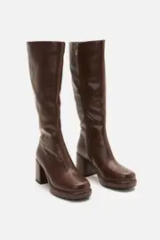 Chocolate Knee High Boot