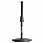 On Stage DS7200B Adjustable Desk Microphone Stand - Black