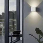 Calpino Outdoor Up/Down LED Wall Light 7w in White or Anthracite