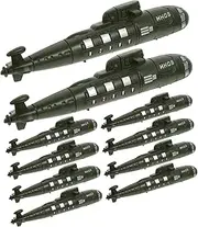 Retro Submarine Decor Materials 10pcs Mini Landscaping Submarine Model Navy Equipment Toys