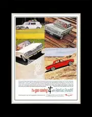 1962 Pontiac Tempest 2 - Matted for 11x14 Frame