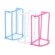 3 Pcs Hanger Storage Artifact Laundry Room Rack Holder Shelf No-Punch Racks