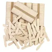 500 Pcs Wooden Ice Cream Spoons, Mini Disposable Tasting Spoons Wooden, Small