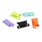 4pcs 3D Printer Parts- Glass Hotbed Platform Clamp Colorful Stainless Steel Clip