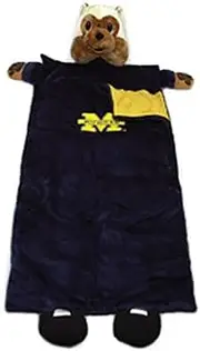 NCAA Michigan Wolverines Mascot Sleeping Bag