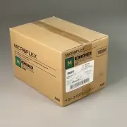 ANSELL MICROFLEX Case Of 10 Powder-Free Latex Disposable Gloves Sz M 100 Pc L562