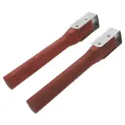 2 Pcs Fish Scaler Hand Held Planer Household Scraper Sharp Removing Mouth
