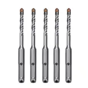 5 Pack 15/64 Inch X 8.26 Inch SDS plus Rotary Hammer Drill Bit, Concrete Drill B