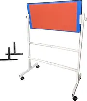 Table Tennis Rebound Board with Wheel,Professional Table Tennis Exerciser,Pingpong Return Board Self Training Equipment,for School Home