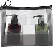 Travel Bottles for Toiletries, Empty Pressed Travel Bottles Set Reusable Portable Travel Bottles with Bag for Dispensing Lotions Shampoos Body Washes
