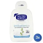 3x Roberts Soap Intimate 200 ML Antibacterial Tea Tree