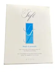 New Avon Skin So Soft Fresh Smooth Hair Removal Microwave Wax Kit Face & Body