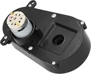 12V RS380 Motor Gear Box ,Electric Car Remote Control Steering Gearbox,Electric Car Steering Gearbox Replacement Drive Engine Match Children Ride On Toys 6600RPM (Model A